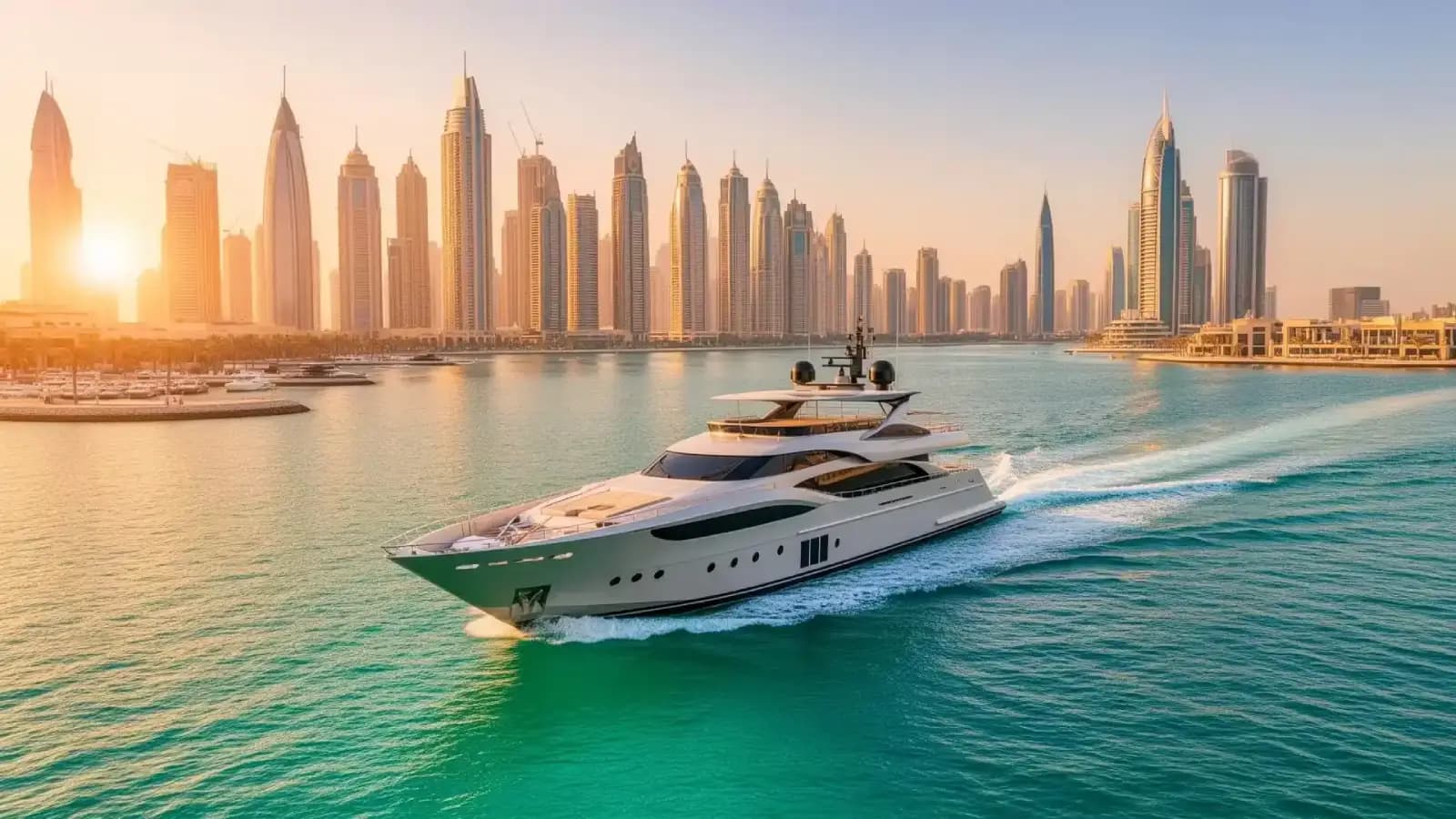Luxury yacht rentals in Dubai