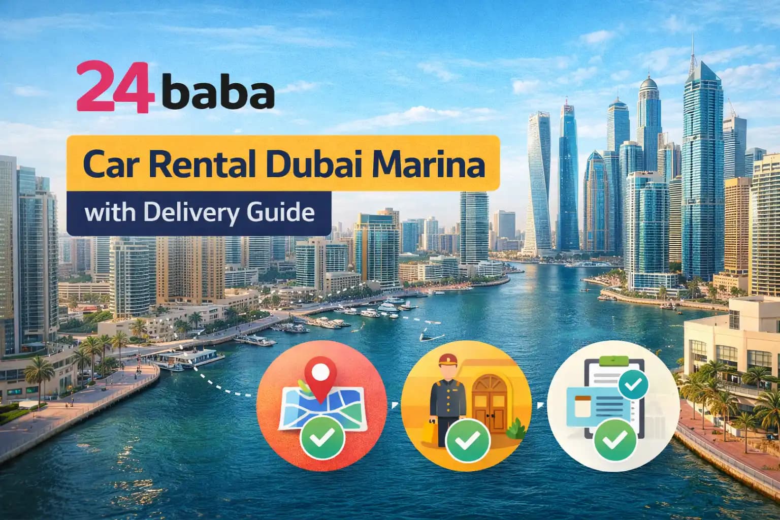 Car Rental Dubai Marina with Delivery Guide