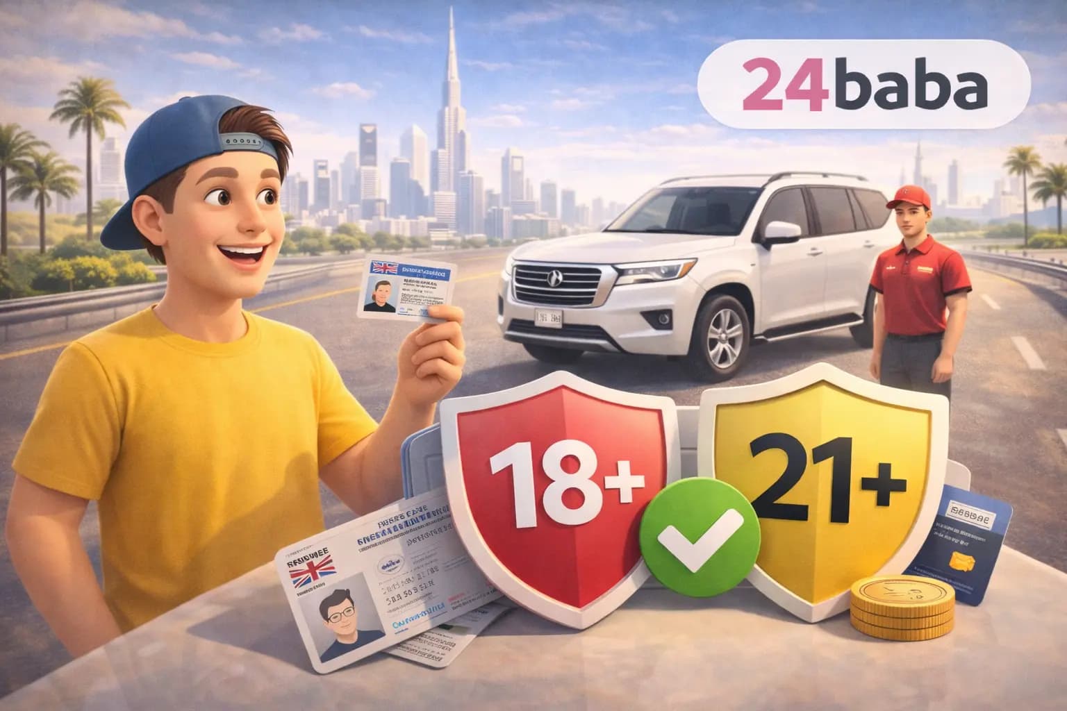Age Requirements for Renting a Car in Dubai: Minimum Age and Young Driver Policies